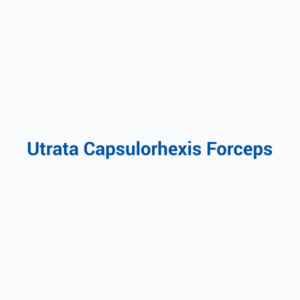 Utrata Capsulorhexis Forceps